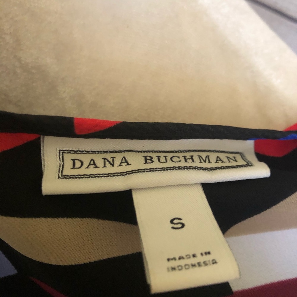 Dana Buchman | Colorful Half Circles Blouse - Picture 3 of 3